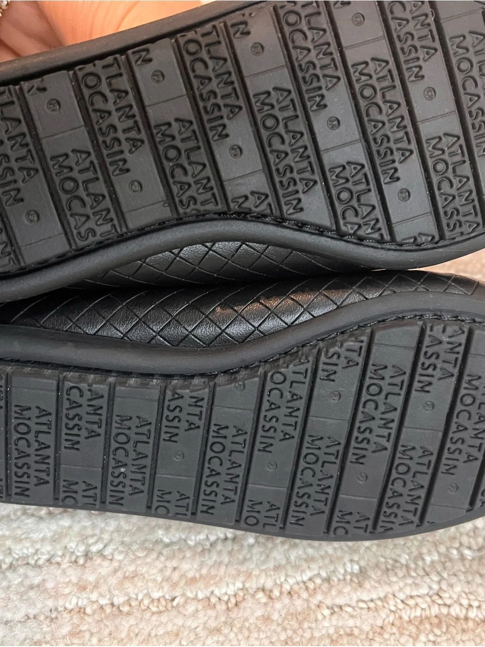 Kids Black Moccasin Loafers - Slip-On Comfort